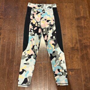 Adidas colorful patterned leggings - Size S